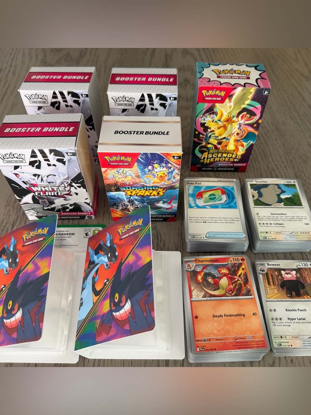 PokemonTCG Booster Bundles Opened